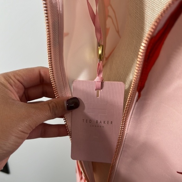 NWT Ted Baker Floral Scalloped Hem Dress size US 10 - Picture 9 of 11